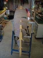 Kajak strip-build